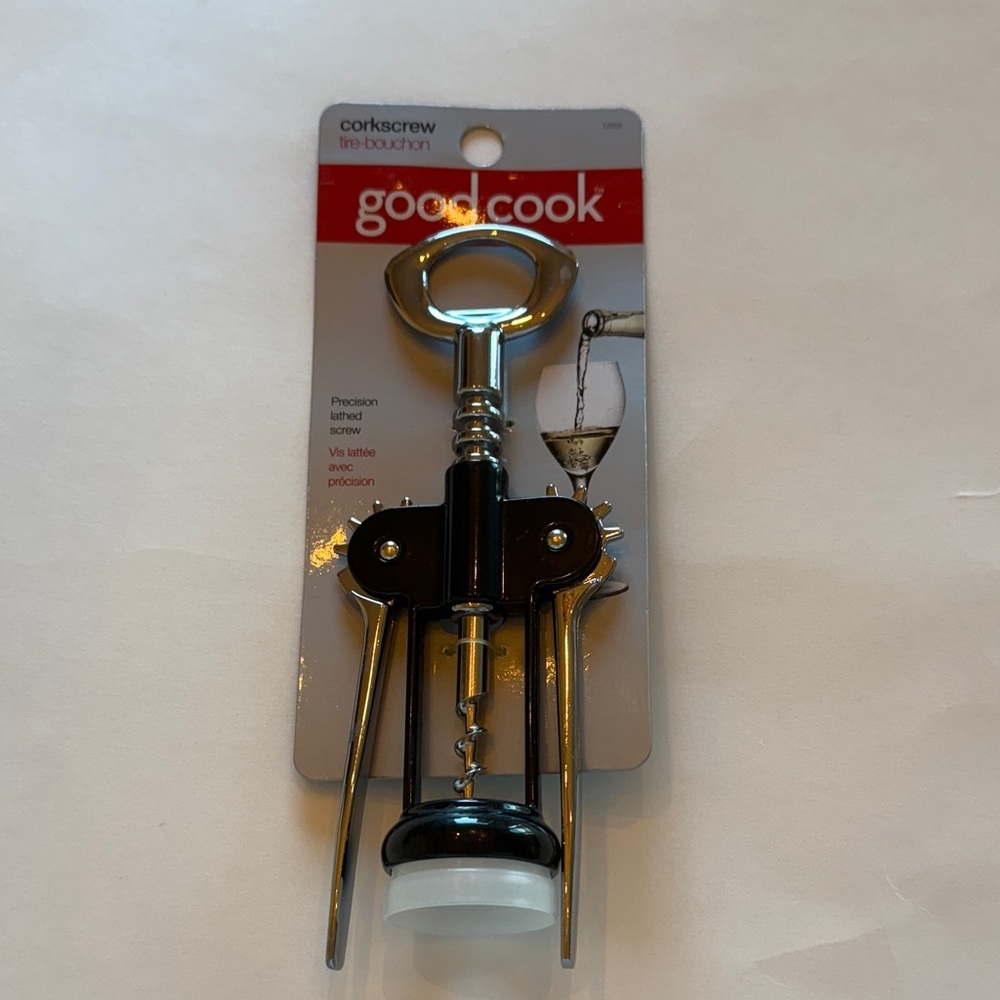 Good Cook Corkscrew Wine Opener